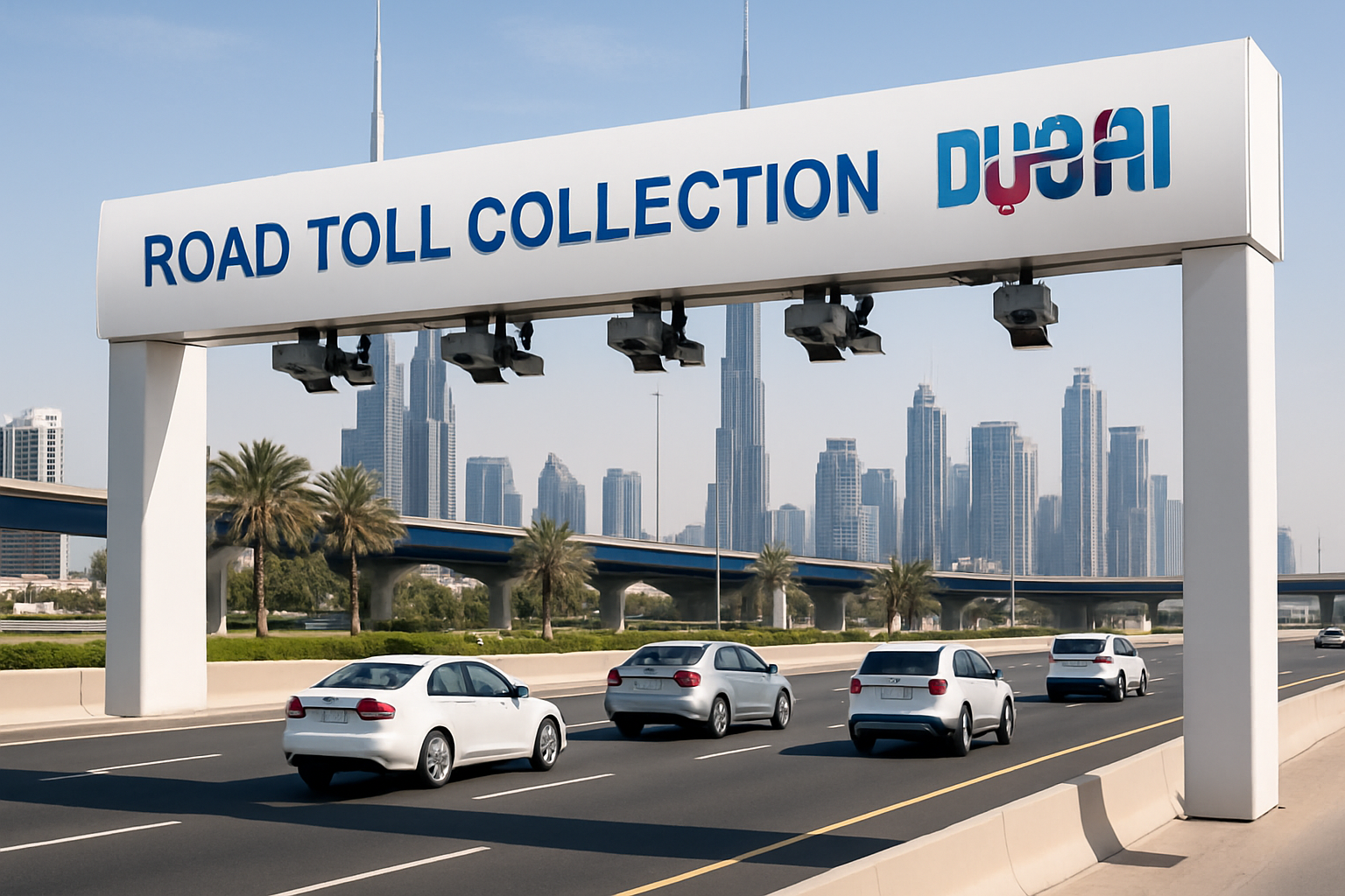 Efficient road toll collection in Dubai